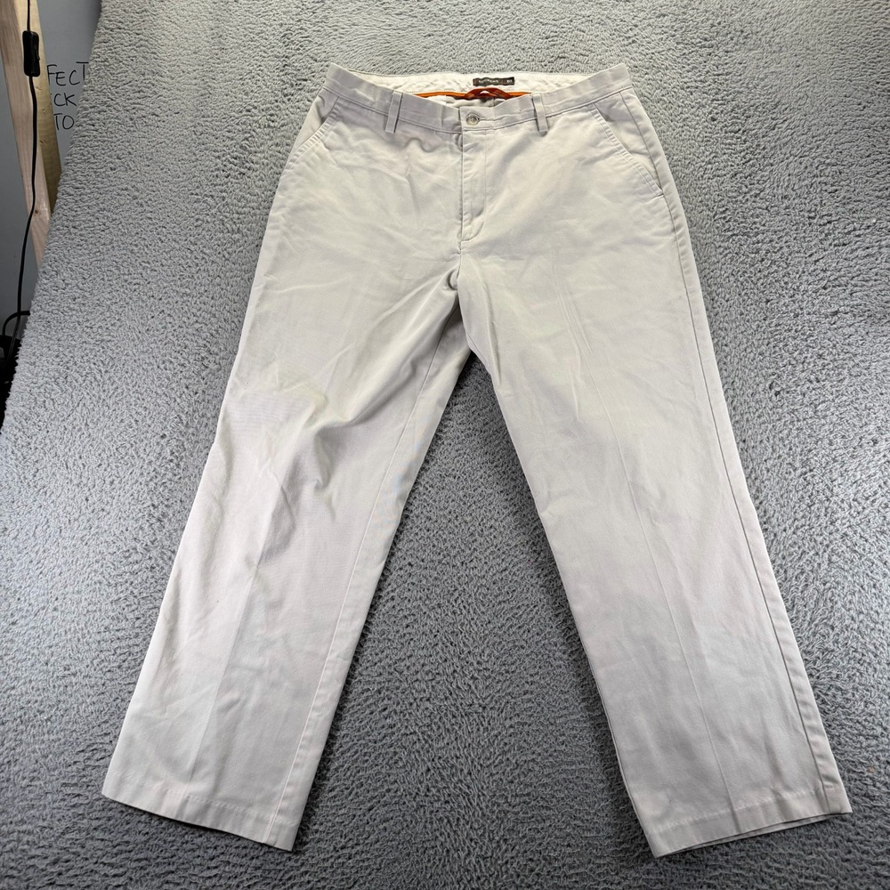 Dockers D3 Pant Mens 36x30 Beige Khakis Straight Baggy Outdoor Utility Workwear
